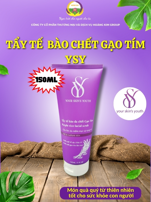 TẨY TẾ BÀO CHẾT GẠO TÍM YSY