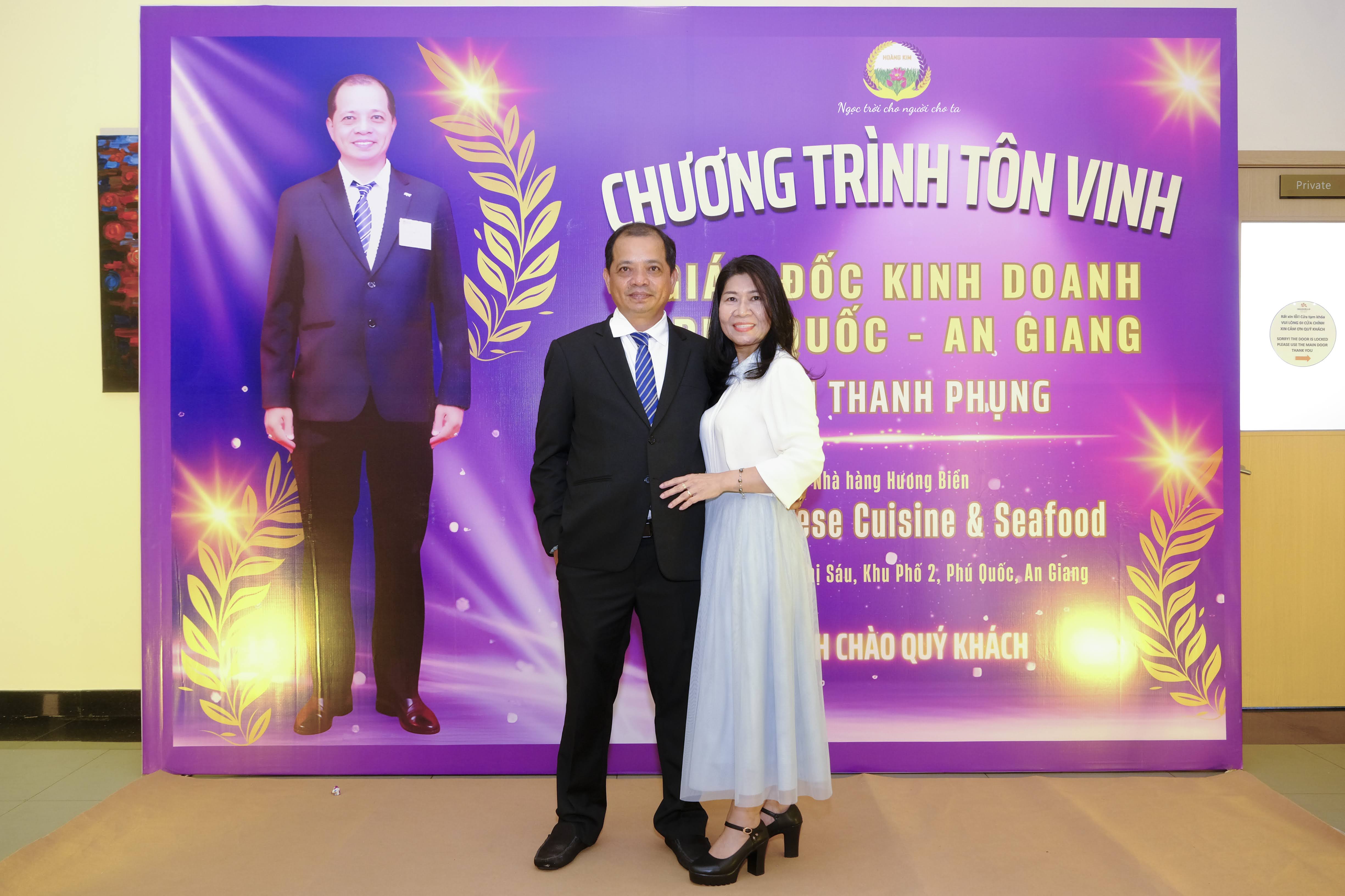 GDKD Trần Thanh Phụng và vợ